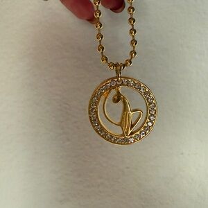 Rhinestone Baby Phat keychain